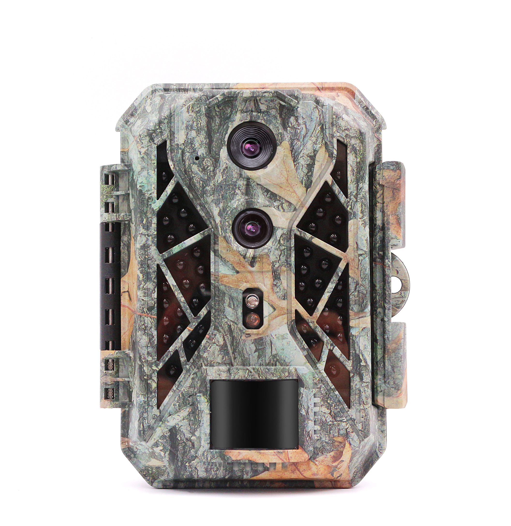 Новое поступление, Охотничья тропа с двойным объективом 4K, 32MP/20MP/12MP с 940NM невидимой ИК-светодиодной камерой ночного видения, Охотничья тропа
