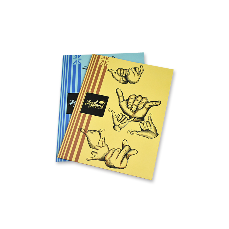 Document paper file holder Custom paper presentation folder printing with pocket