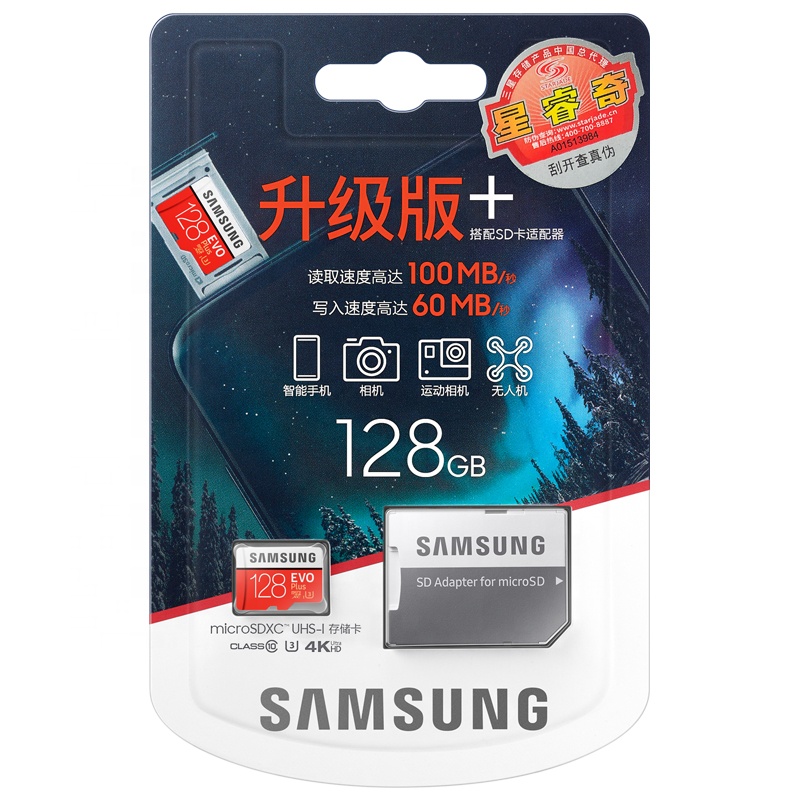 Оригинальный Samsung micro sd карта 128 ГБ 256 ГБ 512 Гб карта памяти TF флэш sd карта U3 4K обновленная версия для телефона