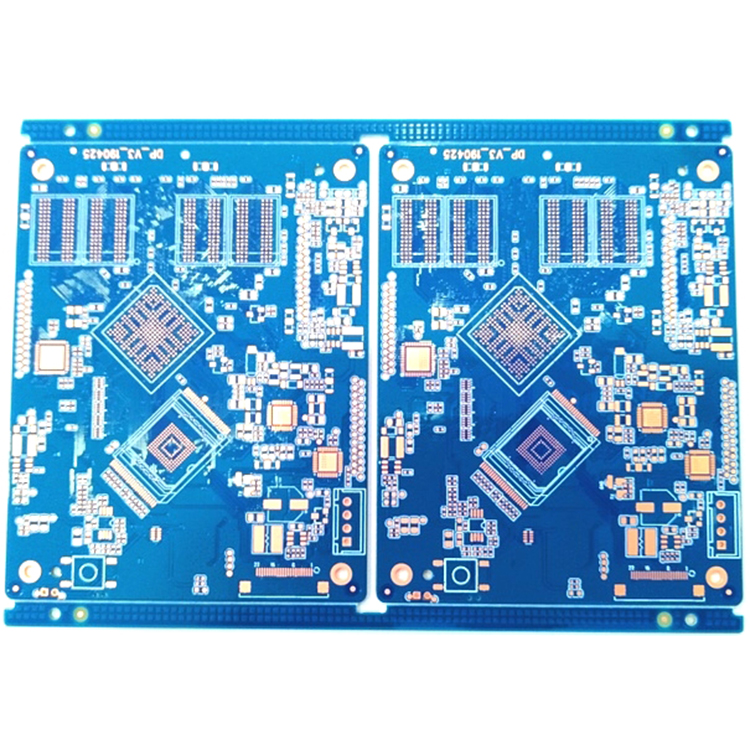 Печатная плата жесткие печатные 2-х слойный PCBA и PCB FR4 доска Сделано в Китае