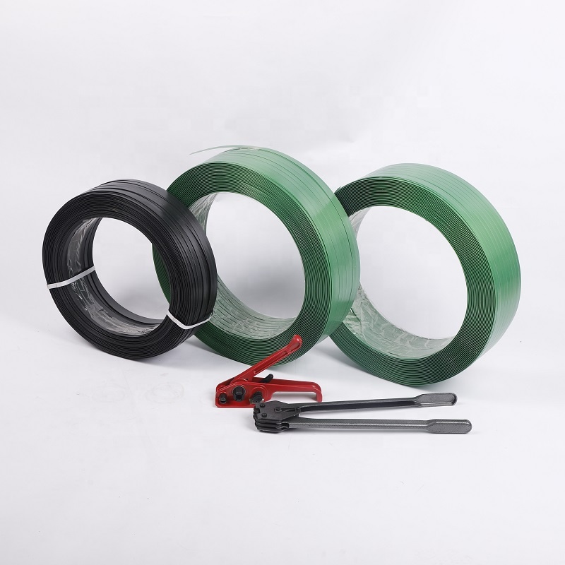 Mesin Pembuat Tali 15Mm 19Mm PET Strapping Polyester Packing Strap For Brick Pallets