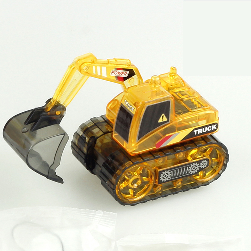 Solar Powered Robot Engineering Vehicles Educational Toy Kids Mini Gadget