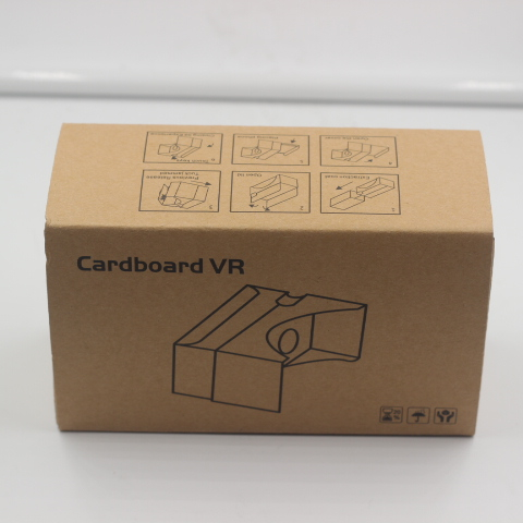 Картонная гарнитура vr cardboar на заказ