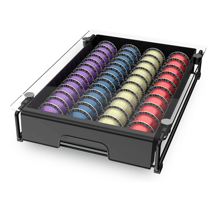 Лидер продаж, кофейные капсулы Nespresso, держатель для ящика для хранения, для офиса