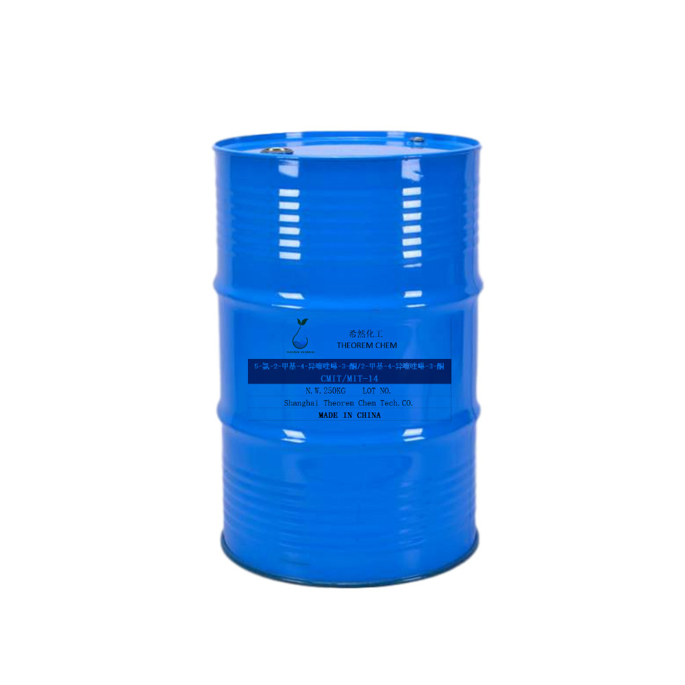 Factory Supply Isothiazolinones / Methylisothiazolinone CMIT/MIT 14% CAS 26172-55-4/2682-20-4