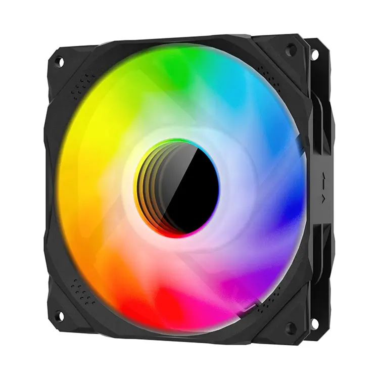 upHere 5V Addressable RGB Fan 120mm PC Case Fan RGB Gaming Argb Computer Fan