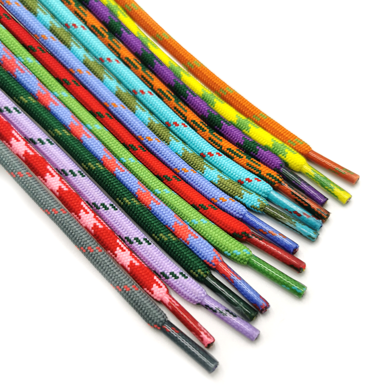 Wholesale in stock hoodie string drawstring cord with metal aglets sports pants waist rope drawcord