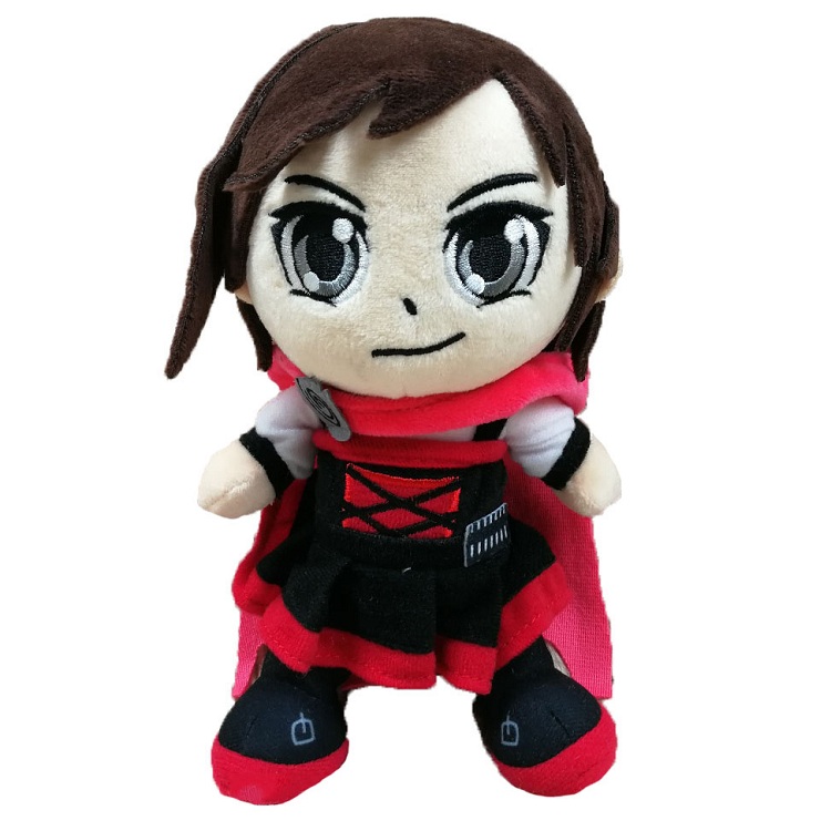 На заказ Изысканный плюшевый мультфильм RWBY персонаж Рубиновая Роза куклы