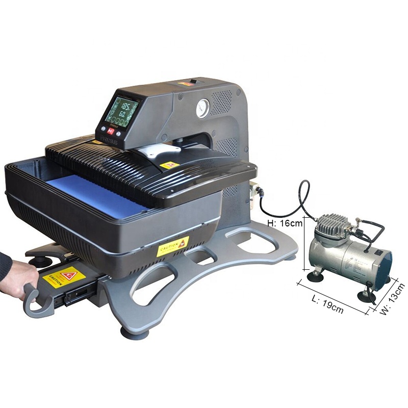 New automatic 3D T-shirt Mug Heat Press sublimation Machine ST-420