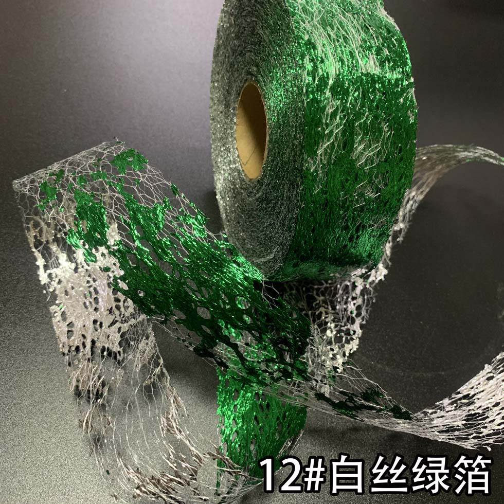 Wholesale Special Colorful Foil Paper Nail Art Decoration Accessories of Sally Mesh Bigger Roll For Tumbler Cup Wraps