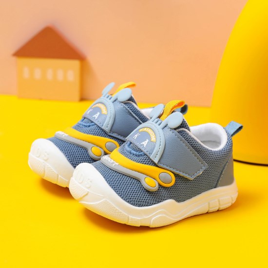 UP-3420r Fancy New Baby Toddler Shoes Spring Autumn Breathable Boys Girls Shoes