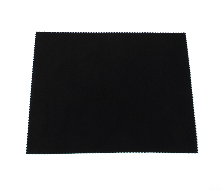 Hot sale cheap black microfiber cleaning cloth for sun glasses wholesale