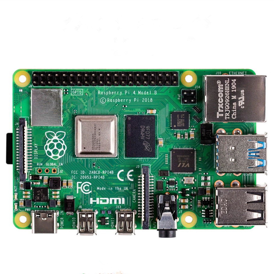 Новые Raspberry Pi 4 Модель B макетная плата с 64-разрядный четырехъядерный процессор Arm 1,5 ГГц