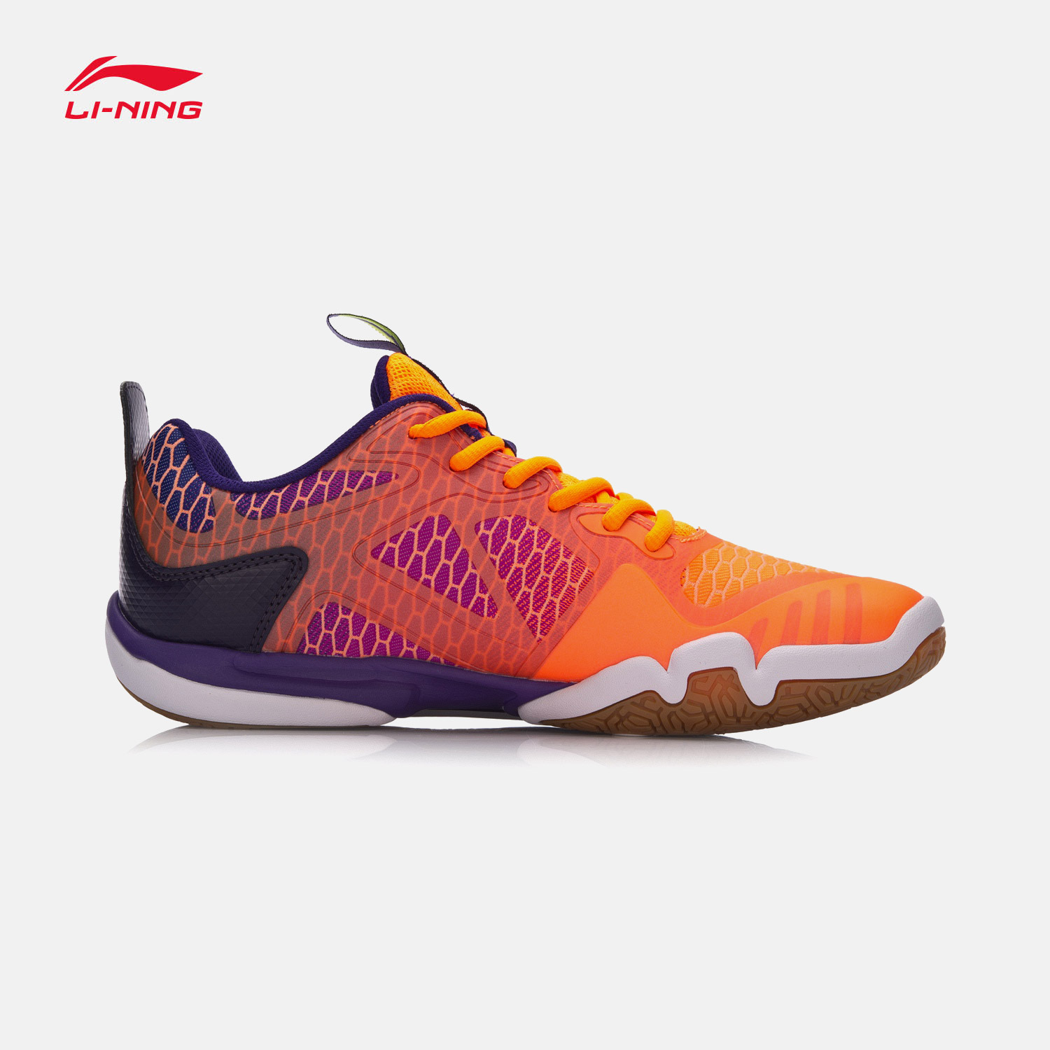 Туфли Li Ning для бадминтона, мужская повседневная спортивная обувь для тренировок, износостойкая нескользящая обувь для помещений, профессиональная обувь для соревнований, AYTM031