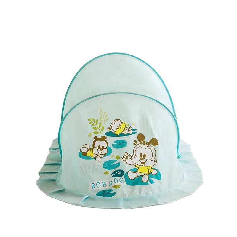 Home Travel lovely Folding Baby Mosquito Net Bed Portable Summer Foldable Baby Sleeping Mosquito Net