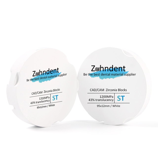 New Flexible 100% Monolayer High Strength Mentor Implant Dental Consumble Equipment Zirconium Block in Tooth