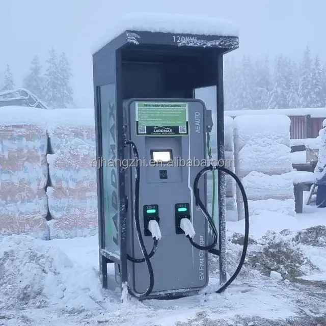 120kw 60KW DC Ev Charger Fast Charging Station Dual Guns CCS Commercial Electric Vehicle Dc Charging Station For Ev Gbt Bus