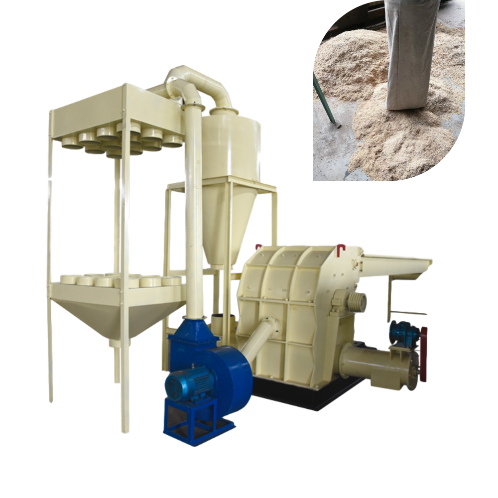 Wood Crushing Sawdust Making Machine India