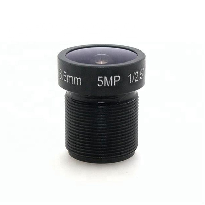 Board Lenses 3.6mm 5MP M12 Fa C Mount CCD CMOS OEM Parts Accessories Surveillance Security CCTV Camera Lens