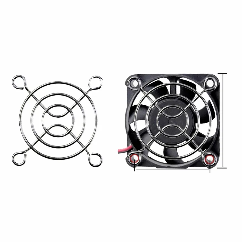 Gdstime Cooling Fan Metal Filter Guard Grill Iron Or Stainless Steel Material Fan Grille
