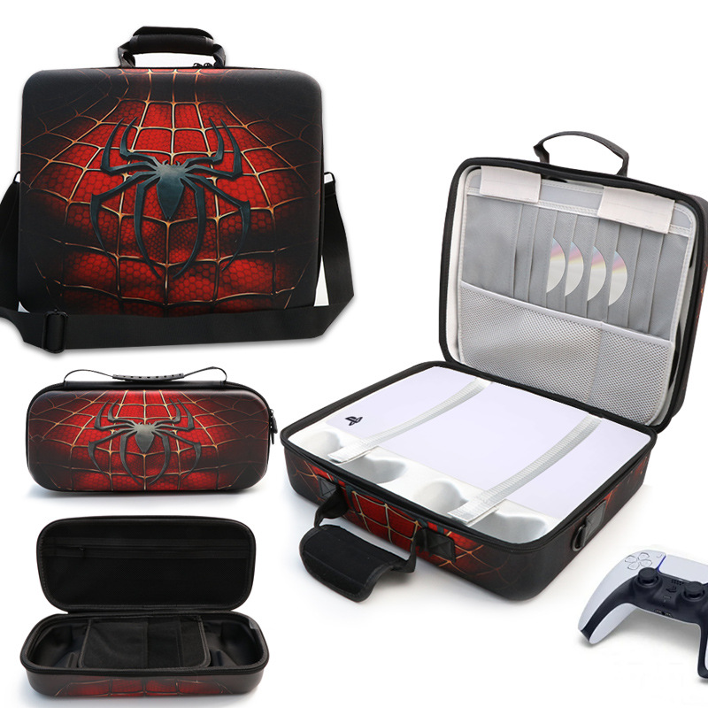 STARTRC GAMES EVA Bag For PS5 Console Storage Bag For PS5 Slim Game Accessories Carrying Case Travel Luggage