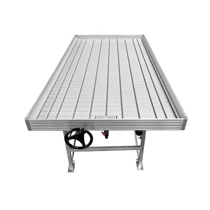 Commercial Growing Greenhouse Benches Rolling Grow Benches