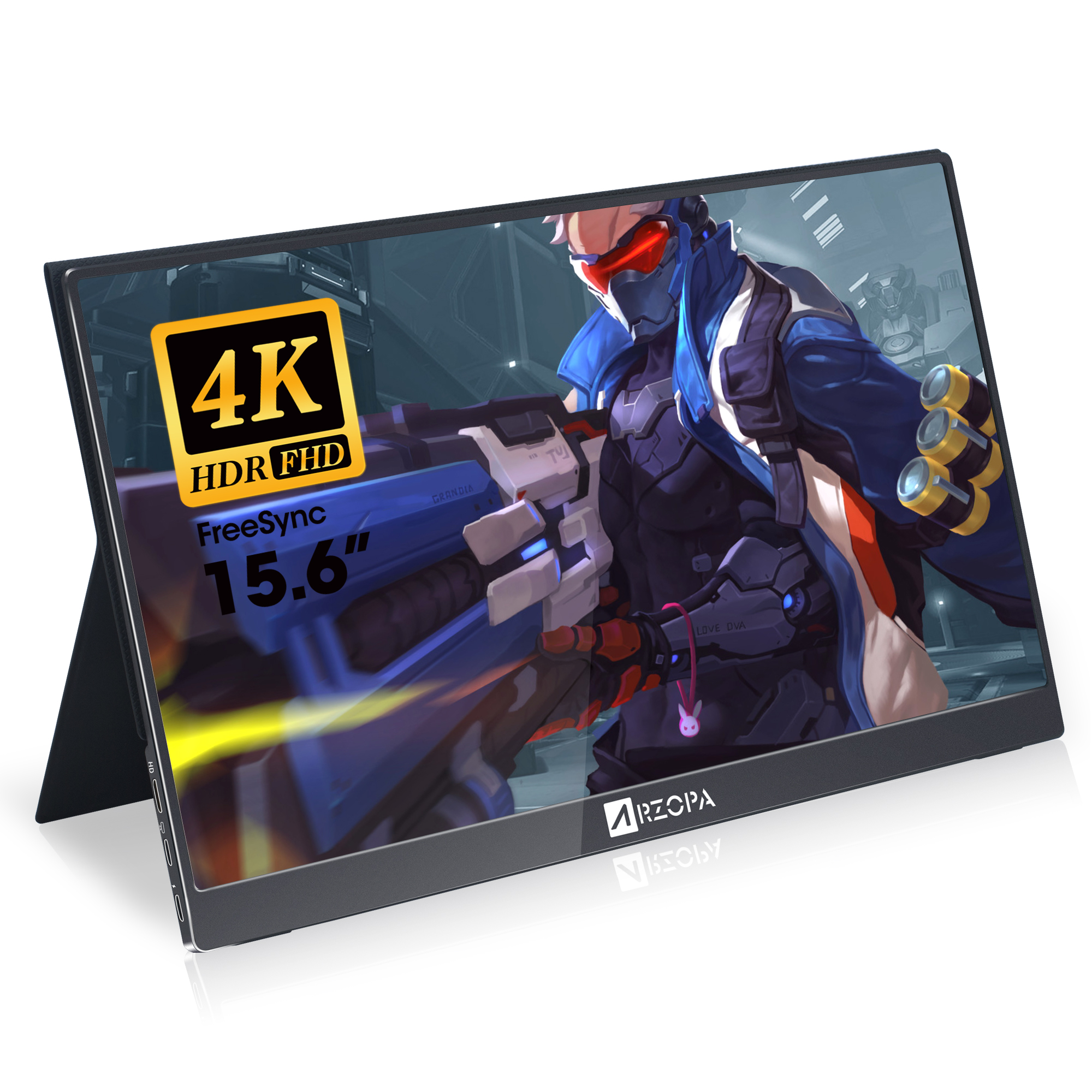 15,6 "IPS UHD 4K сенсорный экран USB-C портативный монитор