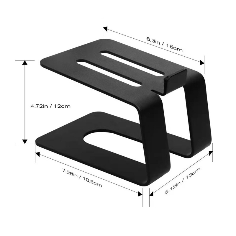 High Quality Rear Professional Studio Monitor Mobile Metal Truss Bookshelf Desktop Speaker Stand