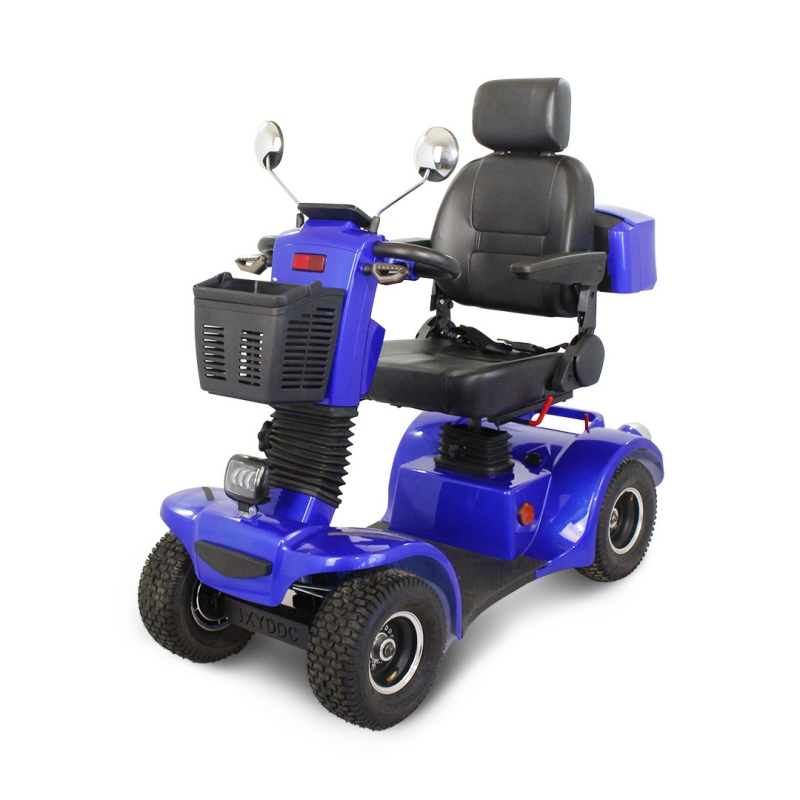 Travel 4 Wheels Elderly Electric Scooter Disabled Handicapped Folding Mobility Scooter For Seniors
