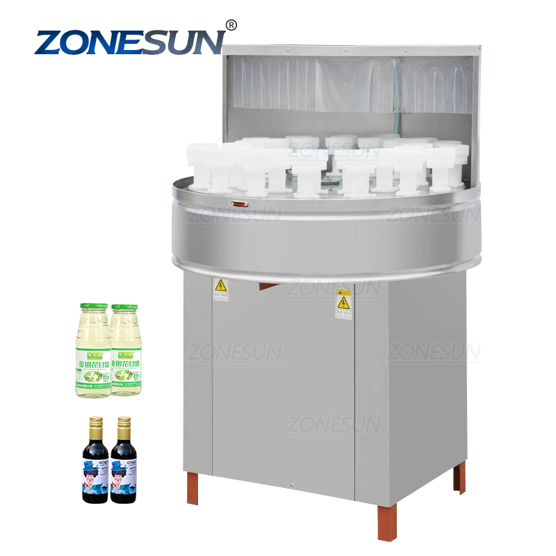 ZONESUN ZS-WB32 молока поворотный вина пластиковый малый полуавтоматическая пэт рециркулирует стеклянная бутылка стиральная машина для очистки