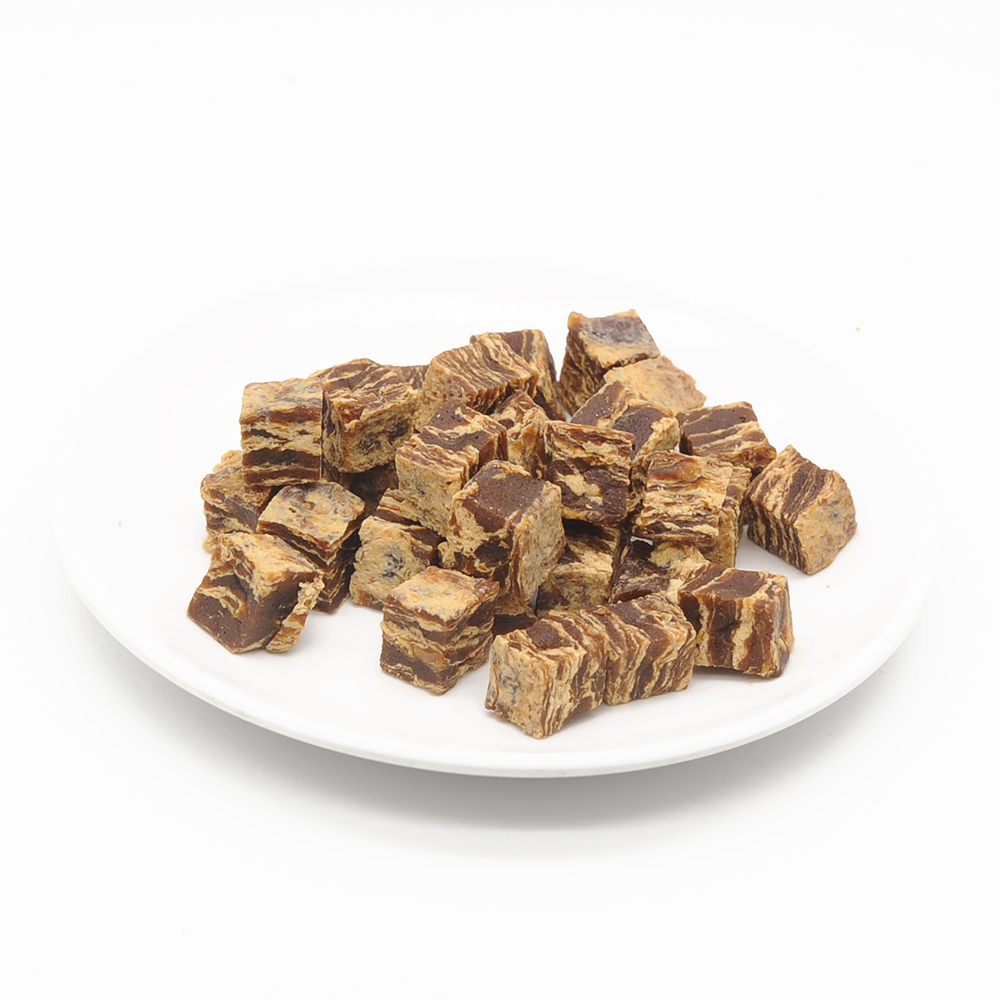 Private Label Goody Taste Beef Cubes Flavored Dog Snack Food Supplies Manufacture