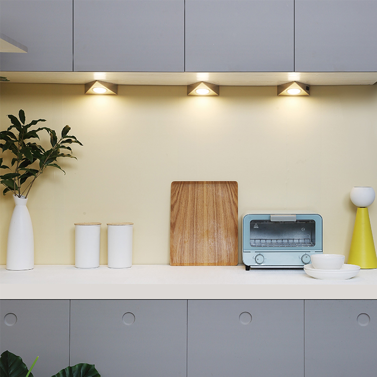 High Quality Indoor LED Bedroom Light Kitchen Cabinet light 3pcs set Furniture Light