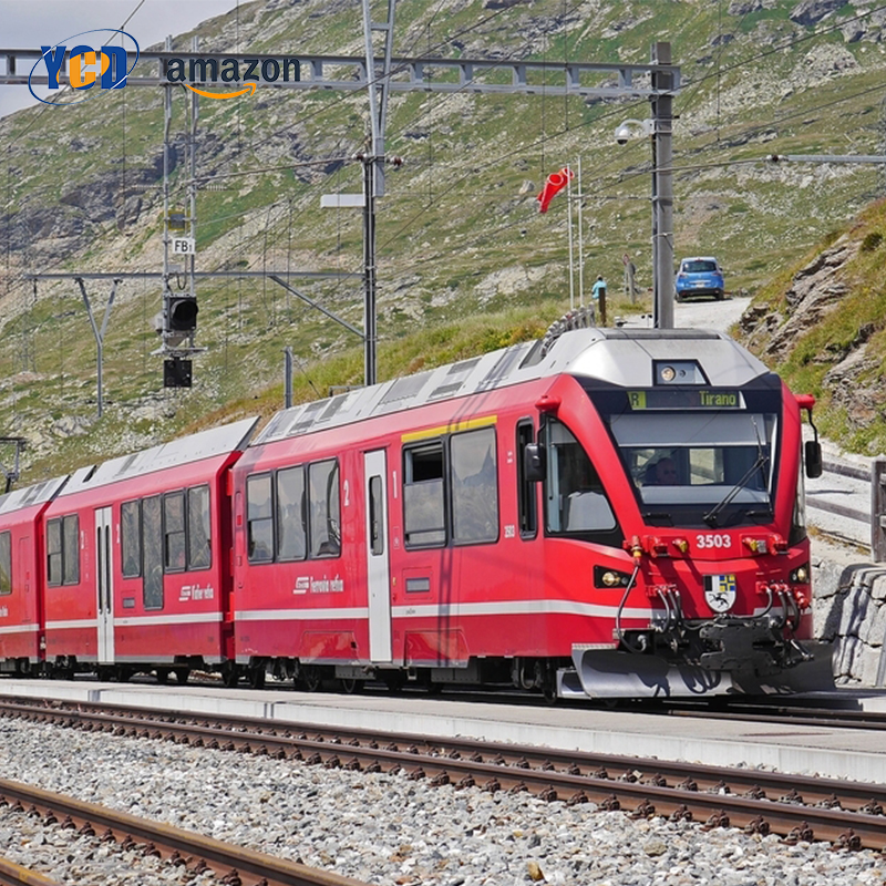 Cheapest Rate Railway Train Freight Forwarder Consolidation Shipping Cargo Service China to UK France Germany Poland Europe DDP