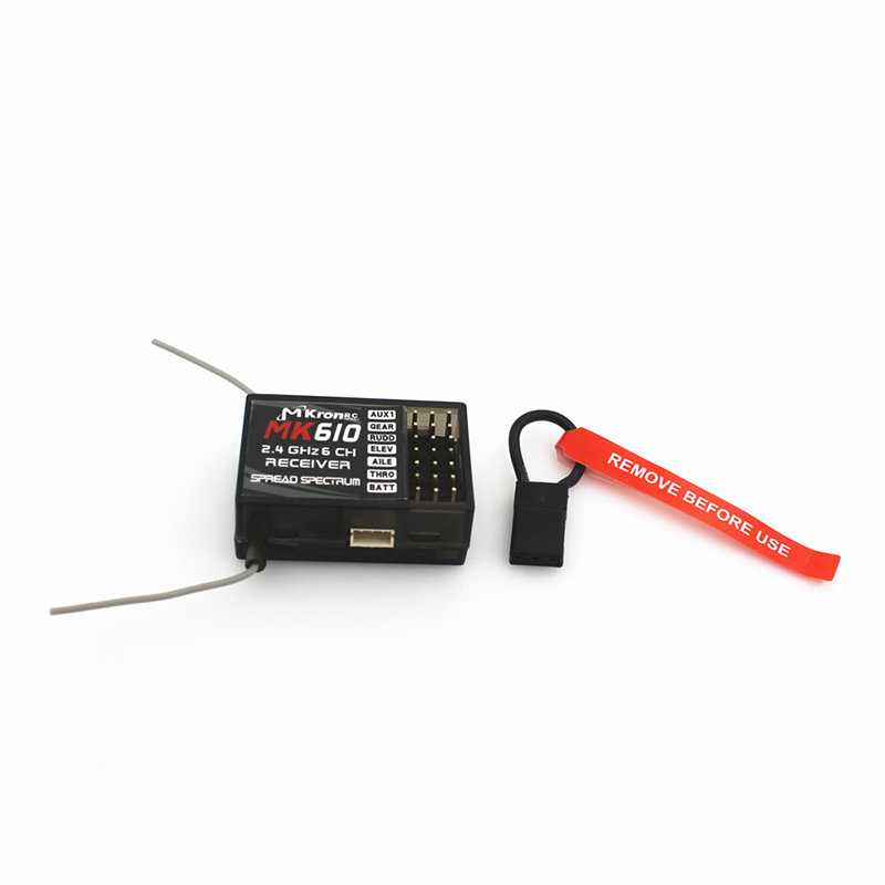 MK610 2,4G 6CH совместимый AR6100 приемник SPEKTRUM DSM2 передатчик для DX6i DX7 DX8 RC Helcioters самолет