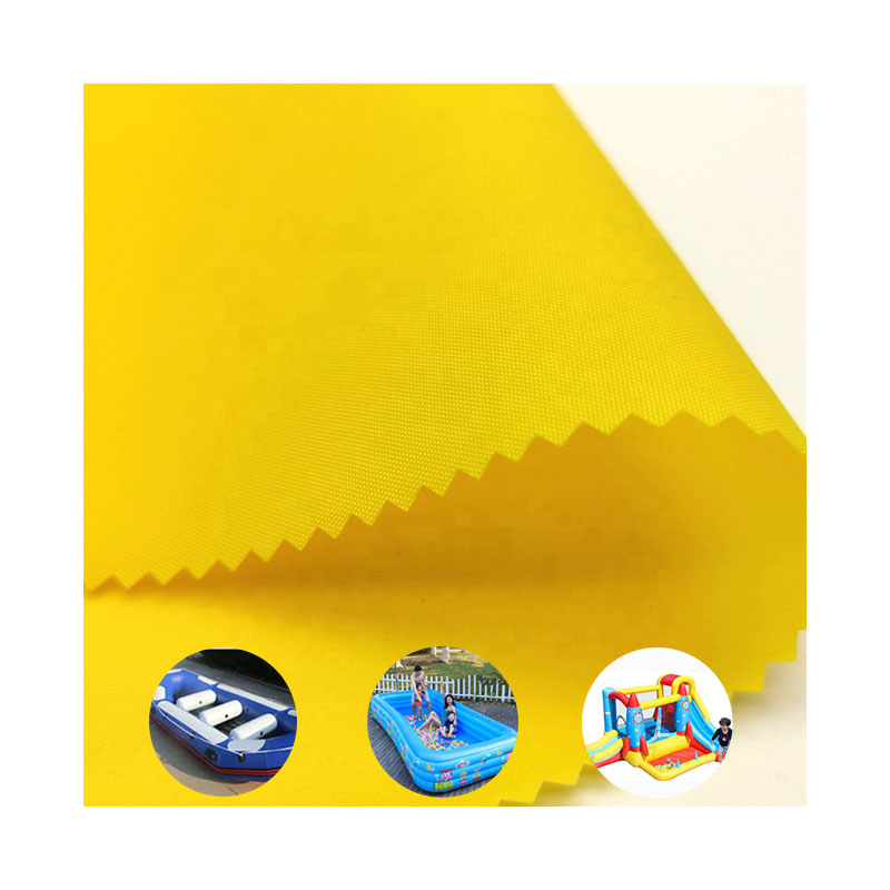 Danlu wholesale TPU fabric 210D Nylon TPU Laminated Fabric/TPU coated fabric for Inflatable Product