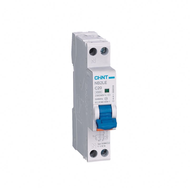 CHINT CHNT 230V 50HZ 6000A RCBO защита от короткого замыкания от перегрузки NB2LE автоматический выключатель с остаточным током