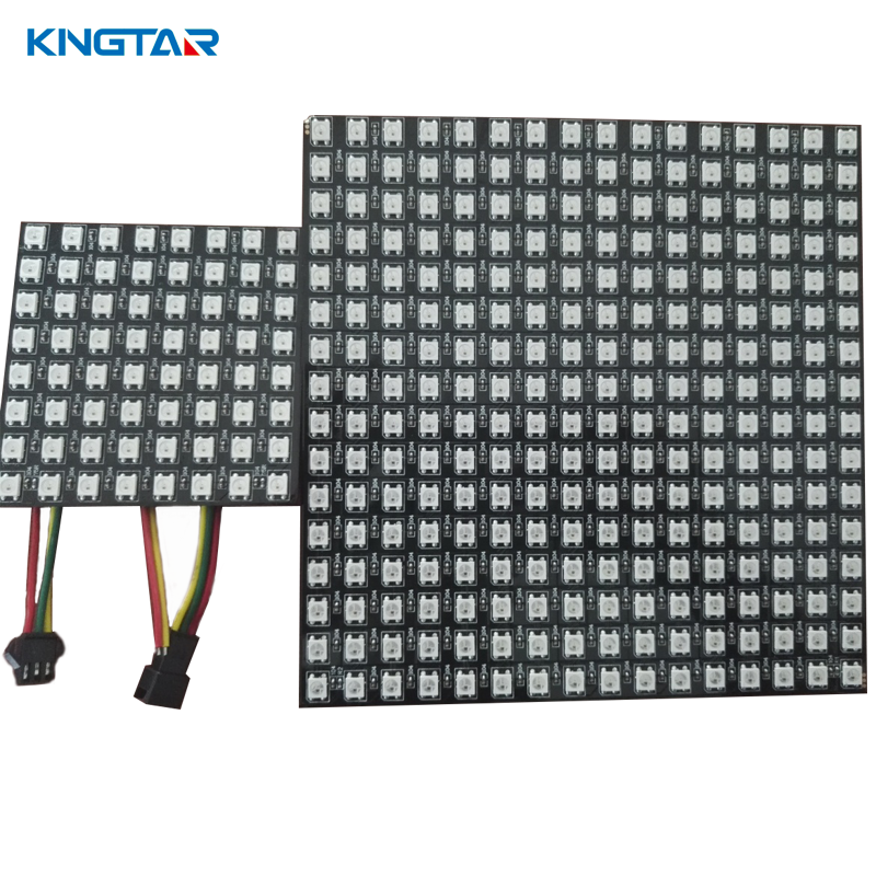Полноцветная светодиодная модульная панель WS2812B/SK6812 16x16 Rgb светодиодная точечная матрица