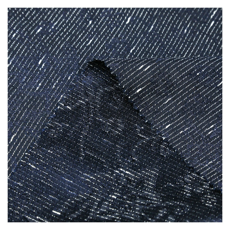 Hot Selling Double Faced 100% Polyester Textiles Woven Jacquard Fabric For Dress