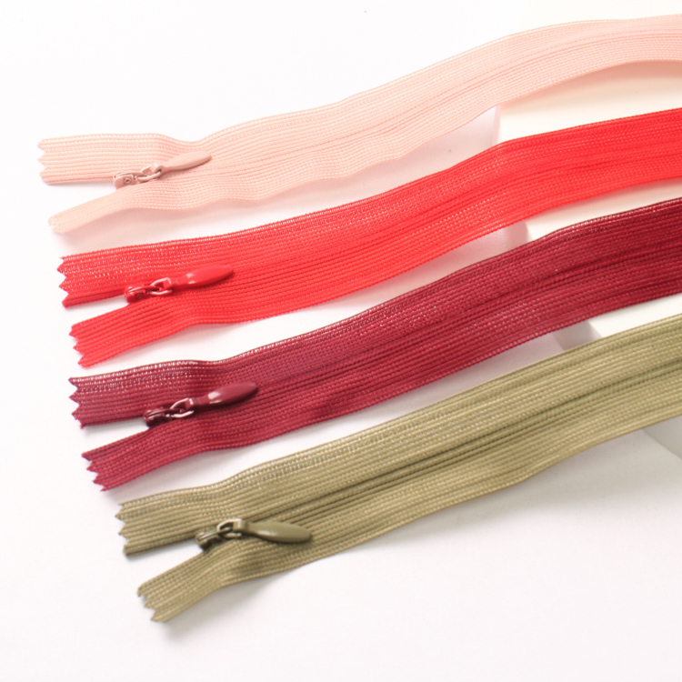 top quality invisible zippers 60cm 40cm 3# 28 cminvisible zipper for clothing