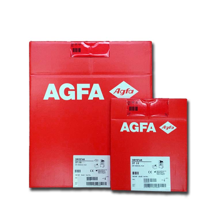AGFA DT2B 14x17 рентгеновская пленка/14X17 медицинская сухая рентгенографическая пленка совместимая с принтером AGFA DryStar 5300