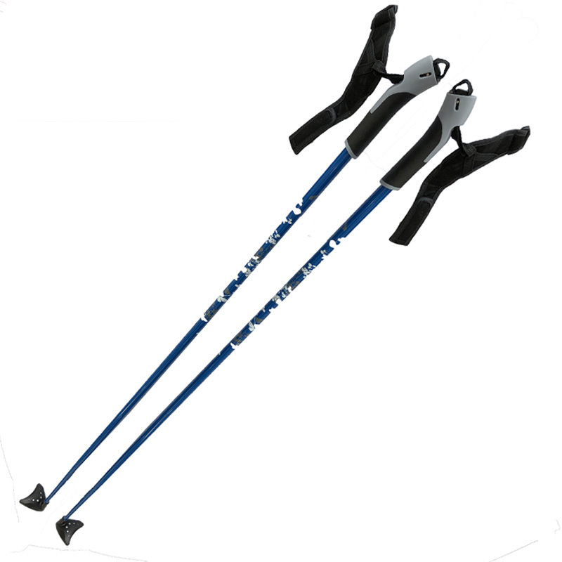 Custom Wholesale Lightweight Combination Nordic Carbon Fiber Trekking Ski Pole With EVA Grip