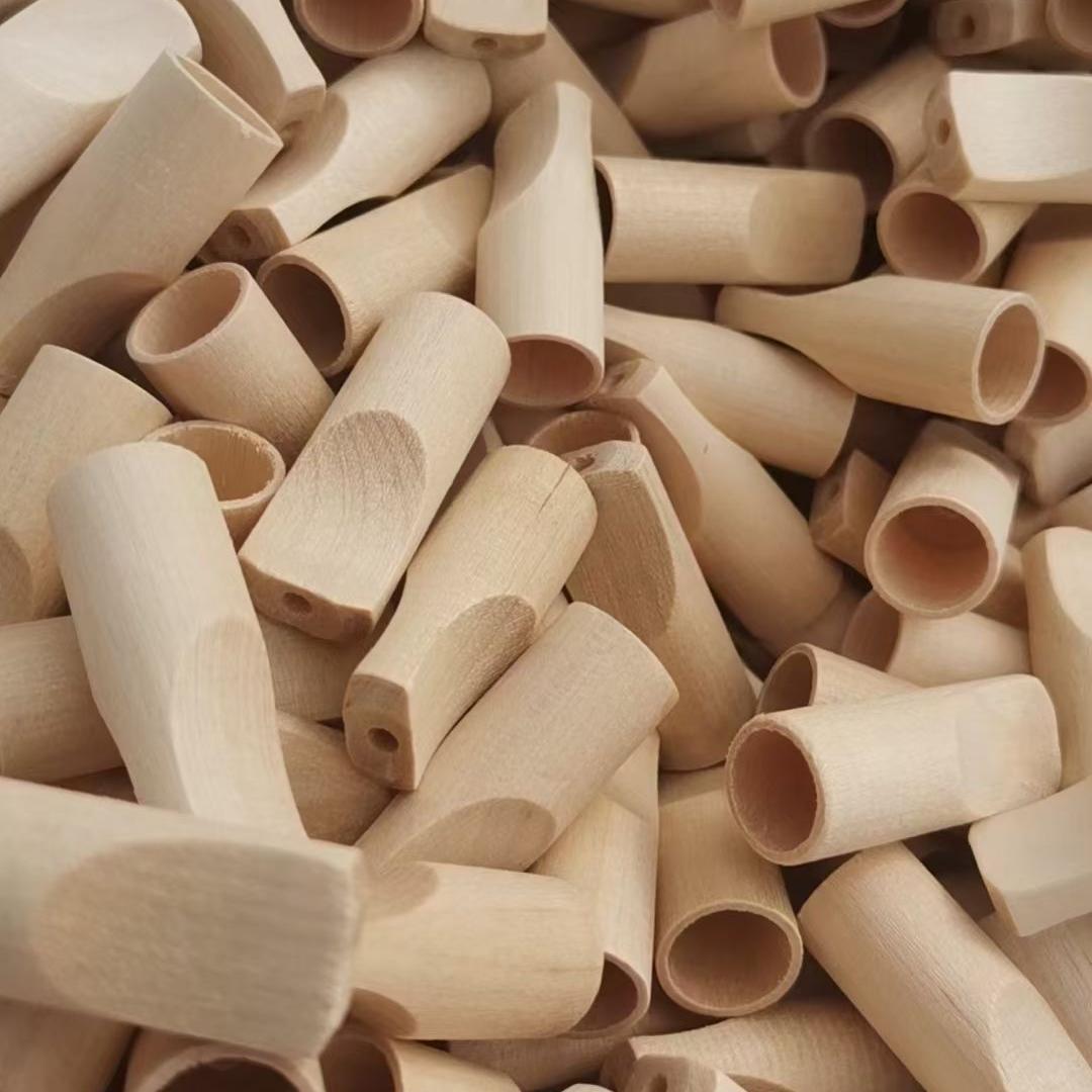 Factory Price Custom Smoking Accessory Wooden Filter Tips Mouthpiece Mini Wood Cigar Tips Cigarette Filter Tips