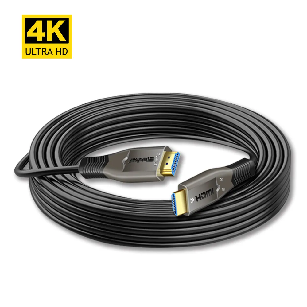 Cable Dataroad 4K Fiber Optic HDMI Cable 4K 60HZ HD Video 3D ARC HDCP CEC High Speed Supported HDMI 2.0Cable