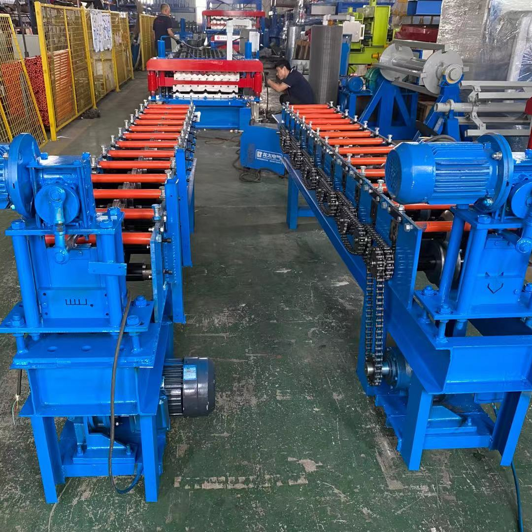 Low price C Channel Roll Forming Making Equipment Interchanged Eave Guide Rails Line Sigma Purlin Machine Corrugating Machine