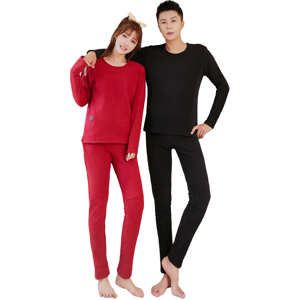 New Intelligent Heating Suit Mobile Power Bank USB Charged Constant Temperature Winter For Couple
