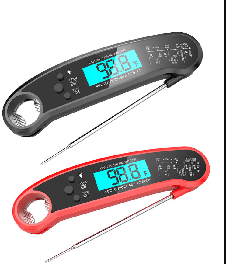 amazon bestseller Super Fast Reading Food BBQ Thermometer Digital Cooking Thermometer with Inside Magnet