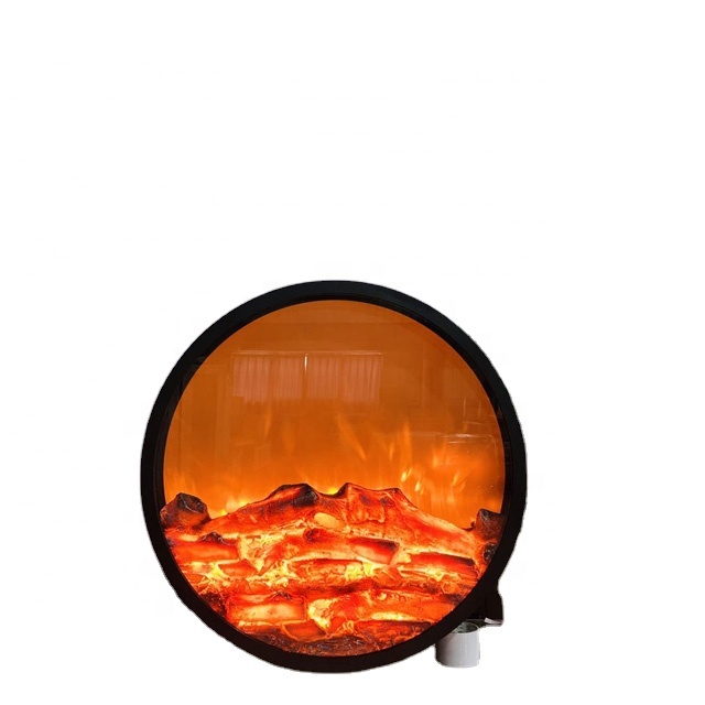 Dubai simulation flame 3d decoration fireplace Hotel Welcome atmosphere adjustable touch electric fireplace