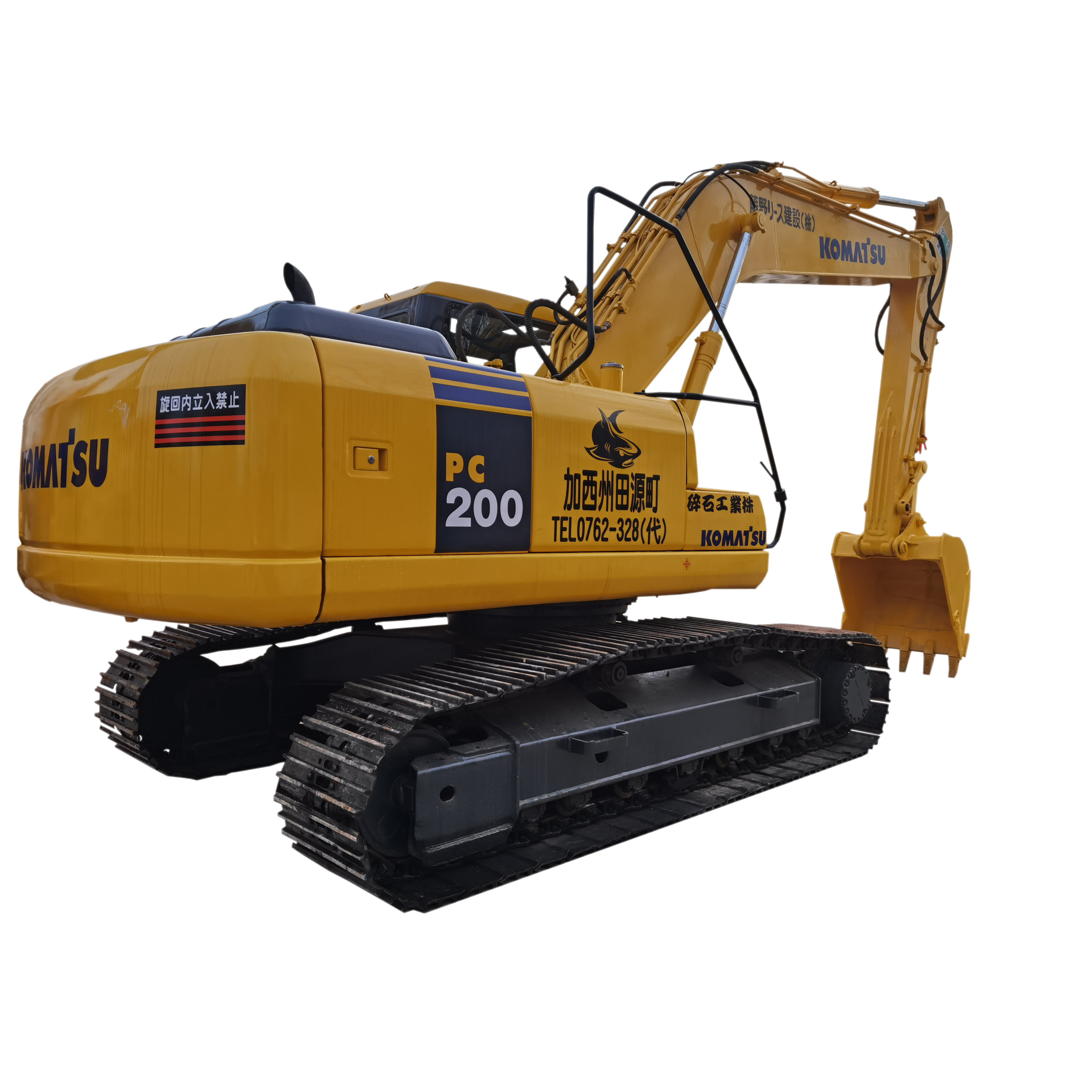 Б/у komatsu PC200-8 Япония экскаватор в хорошем состоянии и низкие рабочие часы