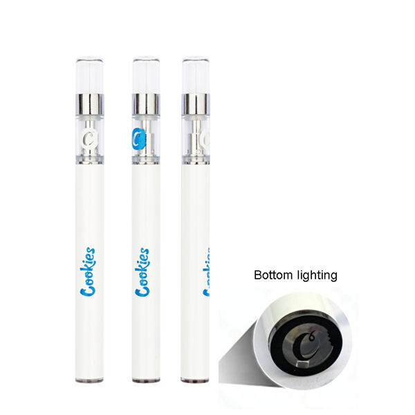 Оригинальные одноразовые аксессуары для электронных сигарет CBD 510, батарея для вейпинга 350 мАч 0,5 мл, электронная сигарета, ручка для печенья, вертикальная керамическая катушка с печеньем