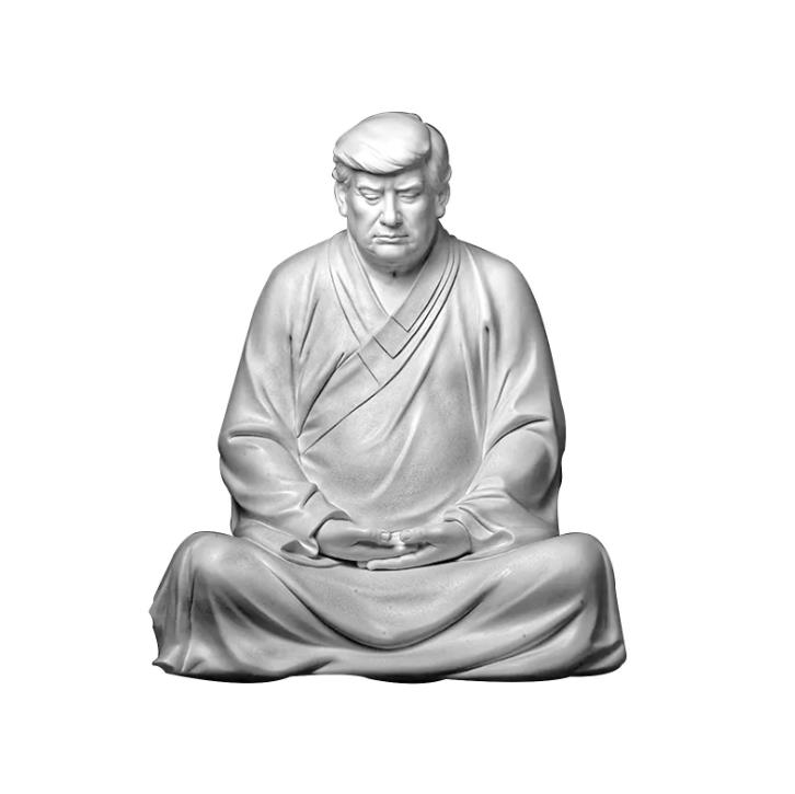 Статуи из смолы дональда трампа, статуи трампа, шуточные подарки, приносит удачу вашей карьере и семье